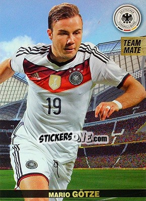 Sticker Mario Götze - #Tousensemble Road to France 2016 n. 81 - Panini
