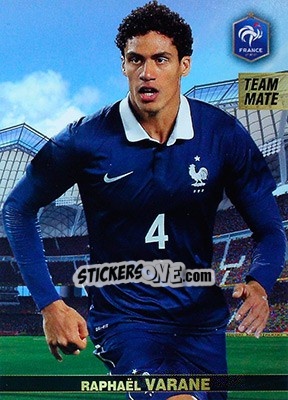 Sticker Raphaël Varane - #Tousensemble Road to France 2016 - Panini