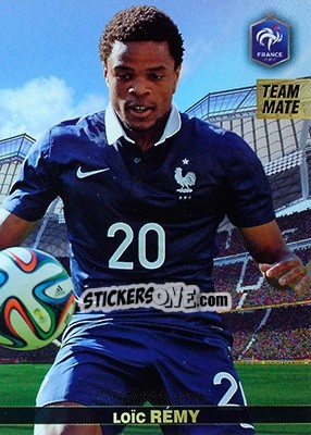 Figurina Loïc Rémy - #Tousensemble Road to France 2016 - Panini