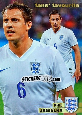 Sticker Phil Jagielka - #Tousensemble Road to France 2016 n. 121 - Panini