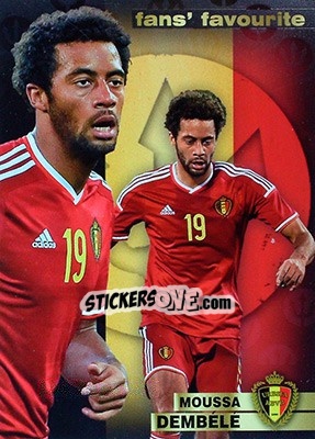 Sticker Mousa Dembélé - #Tousensemble Road to France 2016 n. 131 - Panini