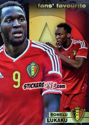 Sticker Romelu Lukaku - #Tousensemble Road to France 2016 n. 140 - Panini