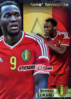 Figurina Romelu Lukaku - #Tousensemble Road to France 2016 - Panini