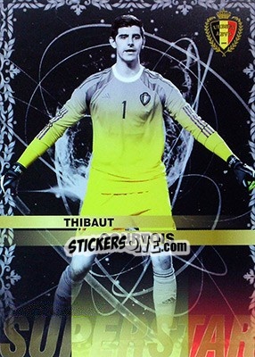 Cromo Thibaut Courtois - #Tousensemble Road to France 2016 - Panini