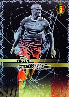 Sticker Vincent Kompany - #Tousensemble Road to France 2016 - Panini