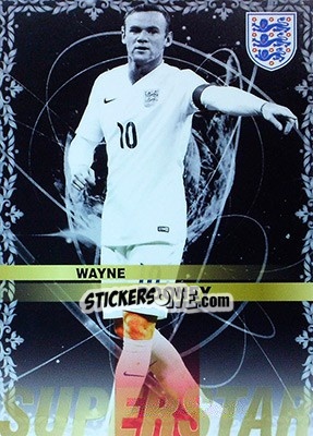 Figurina Wayne Rooney - #Tousensemble Road to France 2016 - Panini