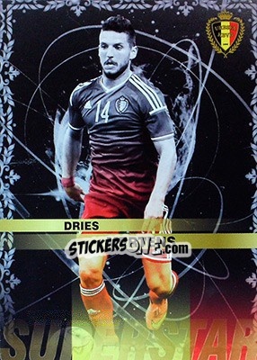 Sticker Dries Mertens - #Tousensemble Road to France 2016 n. 153 - Panini