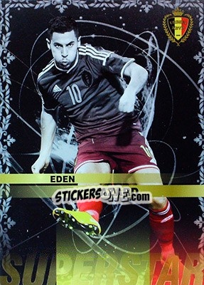 Sticker Eden Hazard - #Tousensemble Road to France 2016 n. 156 - Panini
