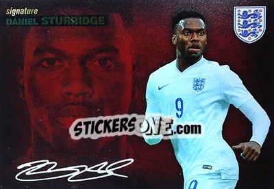 Sticker Daniel Sturridge - #Tousensemble Road to France 2016 - Panini