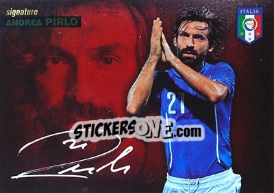 Sticker Andrea Pirlo - #Tousensemble Road to France 2016 n. 173 - Panini