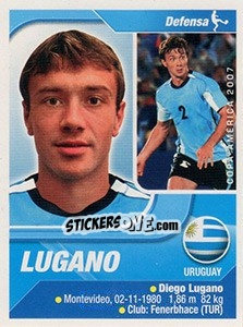 Sticker Lugano - Copa América. Venezuela 2007 - Navarrete