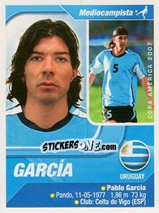 Sticker García - Copa América. Venezuela 2007 n. 53 - Navarrete