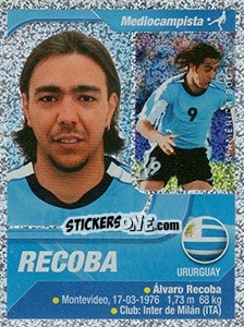Sticker Recoba - Copa América. Venezuela 2007 - Navarrete