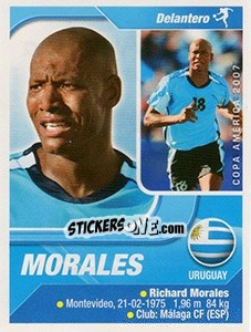 Sticker Morales - Copa América. Venezuela 2007 - Navarrete