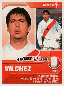 Sticker Vílchez - Copa América. Venezuela 2007 n. 65 - Navarrete