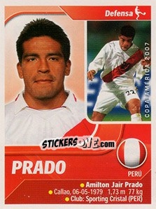 Sticker Prado - Copa América. Venezuela 2007 n. 67 - Navarrete