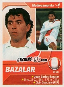 Sticker Bazalar - Copa América. Venezuela 2007 - Navarrete