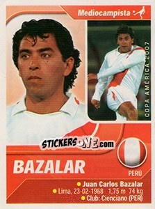 Sticker Bazalar - Copa América. Venezuela 2007 n. 73 - Navarrete