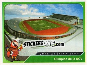 Sticker Estadio Olímpico de la UCV, Caracas - Copa América. Venezuela 2007 n. 2 - Navarrete
