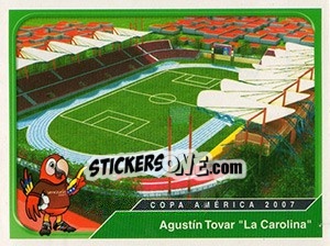 Sticker Estadio Agustín Tovar, Barinas - Copa América. Venezuela 2007 n. 4 - Navarrete