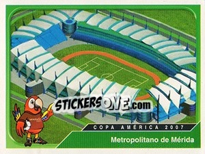 Sticker Estadio Metropolitano, Mérida - Copa América. Venezuela 2007 n. 6 - Navarrete