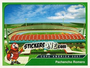 Sticker Estadio José Encarnación Pachencho Romero, Maracaibo - Copa América. Venezuela 2007 n. 8 - Navarrete