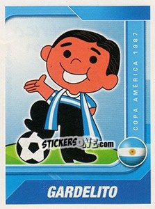 Sticker Gardelito 1987 - Copa América. Venezuela 2007 n. 10 - Navarrete