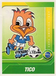 Sticker Tico 1989 - Copa América. Venezuela 2007 - Navarrete