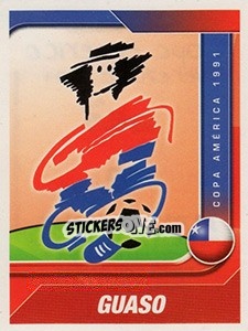Sticker Guaso 1991 - Copa América. Venezuela 2007 n. 12 - Navarrete