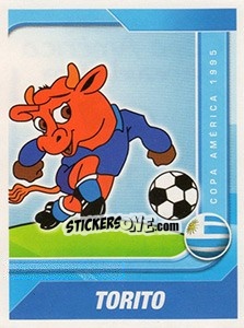 Sticker Torito 1995 - Copa América. Venezuela 2007 - Navarrete