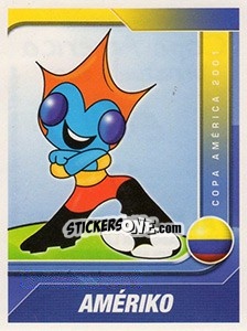 Sticker Amériko 2001 - Copa América. Venezuela 2007 n. 17 - Navarrete