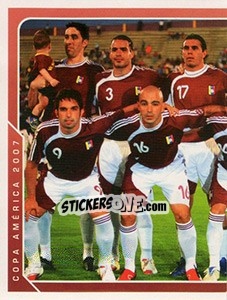 Sticker Equipo Venezuela - Copa América. Venezuela 2007 n. 23 - Navarrete