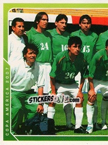 Sticker Equipo Bolivia - Copa América. Venezuela 2007 - Navarrete