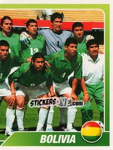 Sticker Equipo Bolivia - Copa América. Venezuela 2007 - Navarrete