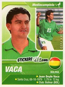 Sticker J.D.Vaca - Copa América. Venezuela 2007 - Navarrete
