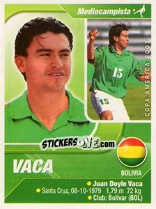 Sticker J.D.Vaca - Copa América. Venezuela 2007 n. 85 - Navarrete