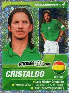 Sticker Cristaldo - Copa América. Venezuela 2007 - Navarrete