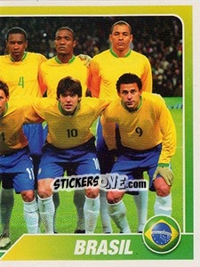 Sticker Equipo Brasil