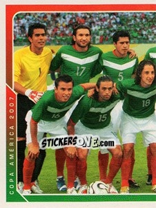 Sticker Equipo México - Copa América. Venezuela 2007 - Navarrete