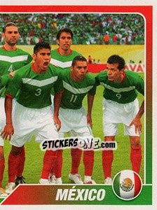 Figurina Equipo México - Copa América. Venezuela 2007 - Navarrete