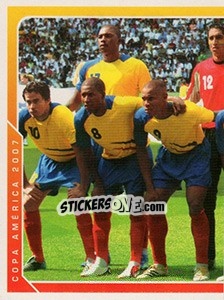 Sticker Equipo Ecuador - Copa América. Venezuela 2007 n. 101 - Navarrete