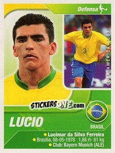 Sticker Lucio - Copa América. Venezuela 2007 n. 105 - Navarrete