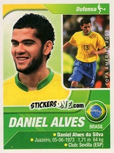 Cromo Dani Alves