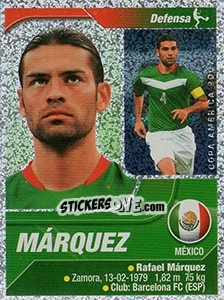 Sticker Rafael Márquez - Copa América. Venezuela 2007 n. 137 - Navarrete