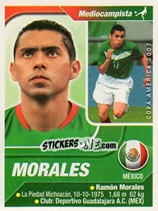 Cromo Morales - Copa América. Venezuela 2007 - Navarrete