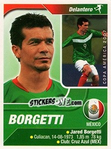 Sticker Borgetti - Copa América. Venezuela 2007 n. 146 - Navarrete