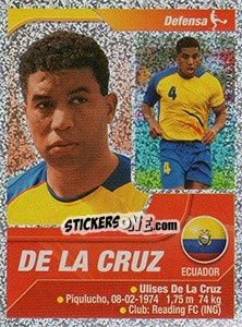 Sticker De la Cruz - Copa América. Venezuela 2007 - Navarrete