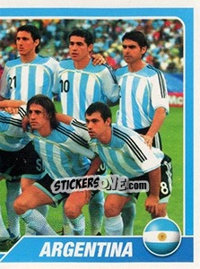 Sticker Equipo Argentina - Copa América. Venezuela 2007 n. 168 - Navarrete