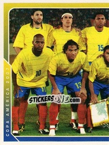 Sticker Equipo Colombia - Copa América. Venezuela 2007 - Navarrete