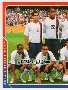 Sticker Equipo Estados Unidos - Copa América. Venezuela 2007 - Navarrete